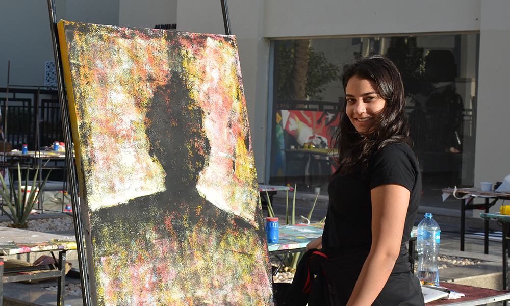 Celebrating World Youth Art Forum at ALDAU Art Promenade